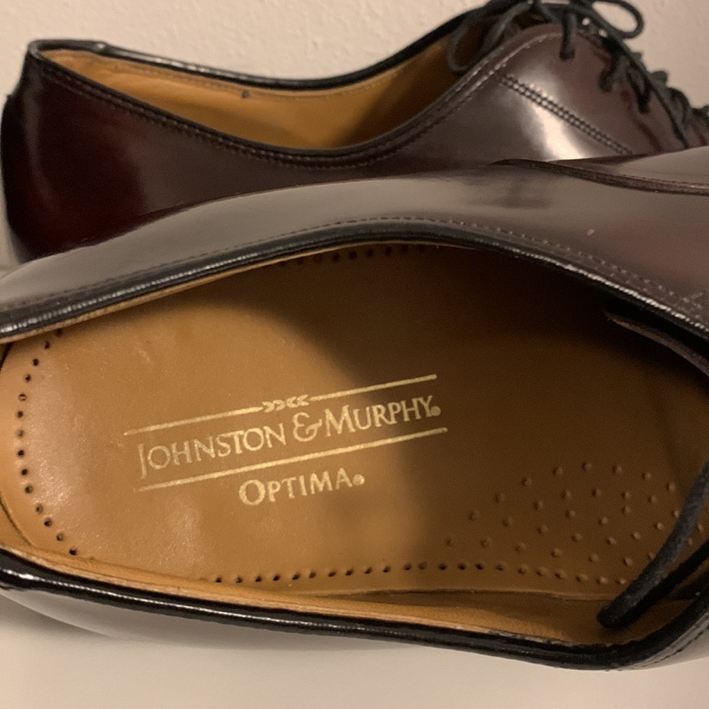 Johnston and Murphy size 9D cap toe Oxford - Picture 6 of 6